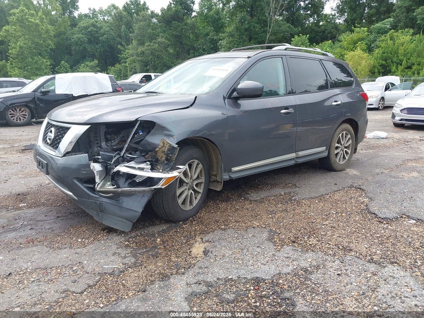 2014 NISSAN PATHFINDER auction photo 2