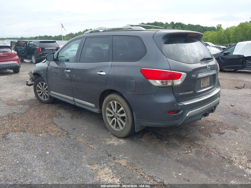 2014 NISSAN PATHFINDER auction photo 3