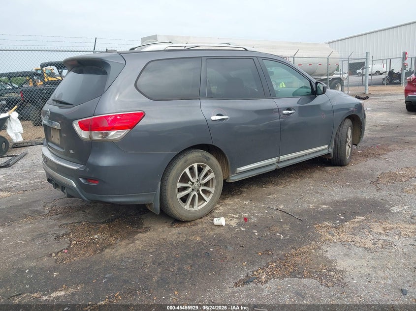 2014 NISSAN PATHFINDER auction photo 4