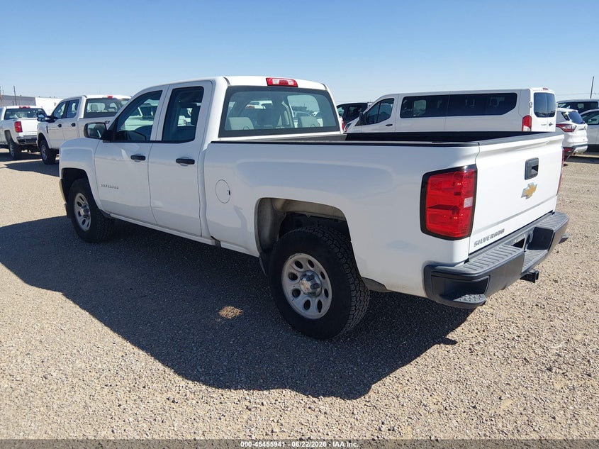 Vin: 1gcvkneh2hz126735, lot: 45954054, chevrolet silverado 1500 work truck 20173
