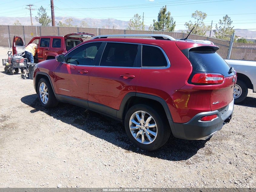 2015 JEEP CHEROKEE auction photo 3