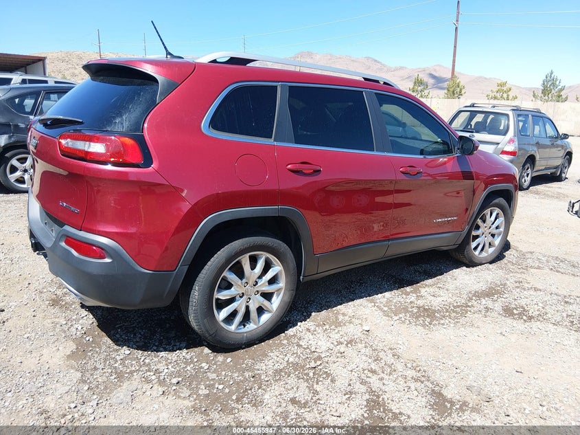 2015 JEEP CHEROKEE auction photo 4