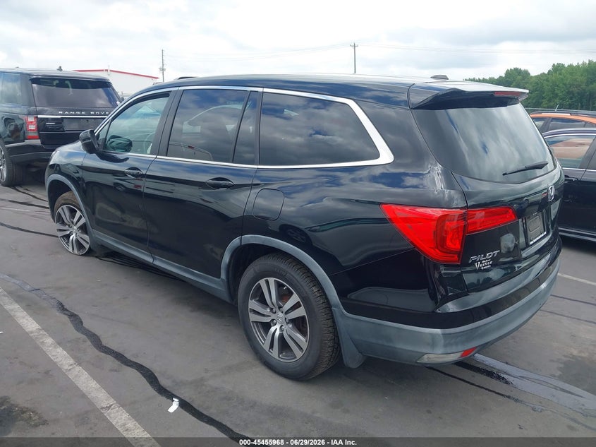 Vin: 5fnyf6h80gb004365, lot: 45954081, honda pilot ex-l 20163