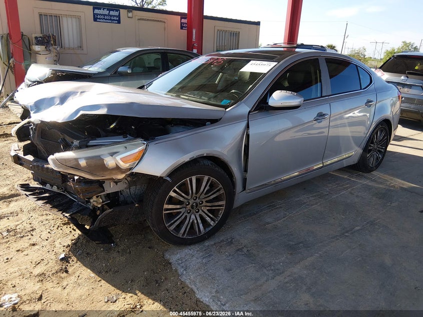 Vin: knaln4d76g5220721, lot: 45954088, kia cadenza premium 20162