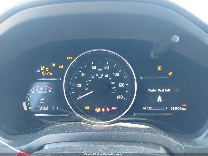 2022 HONDA HR-V auction photo 7