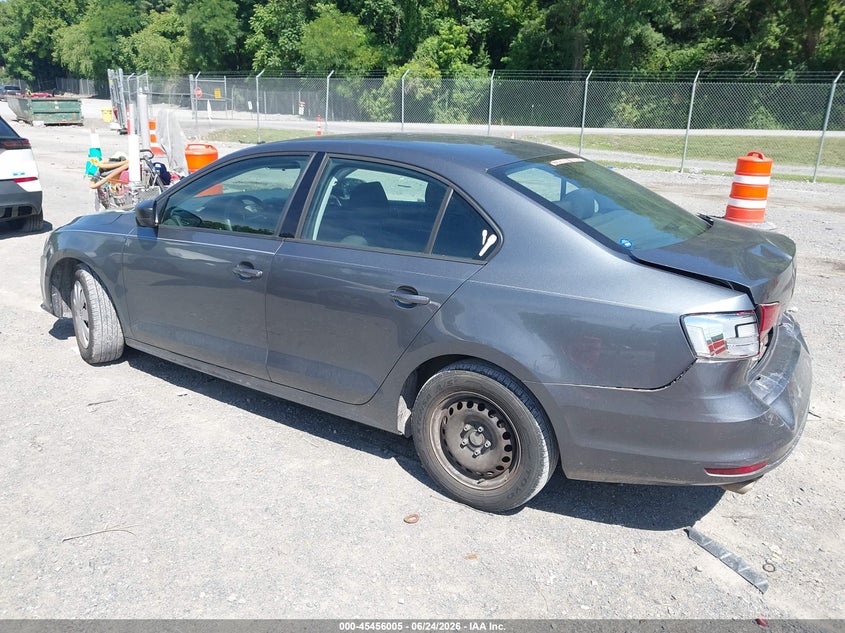 2015 VOLKSWAGEN JETTA SEDAN 2.0L I-4 115HP