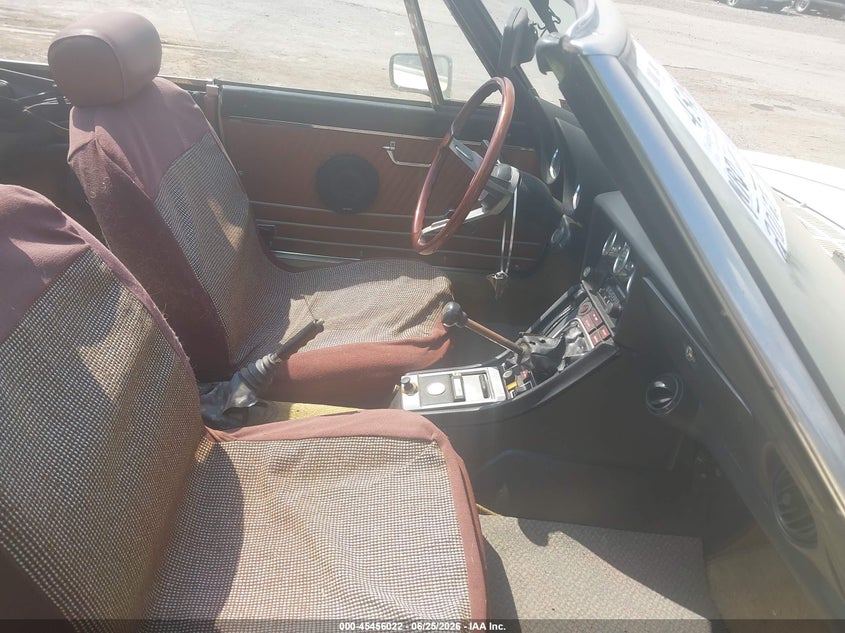 1978 Alfa Romeo Spider Convertible VIN: AR115410002059 Lot: 45456022