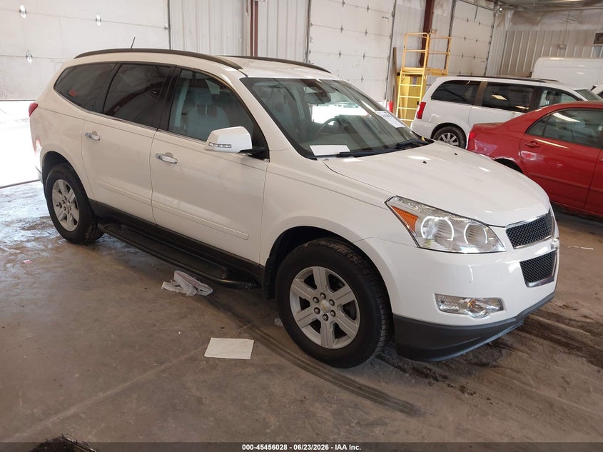 Vin: 1gnkrged0bj228376, lot: 45954142, chevrolet traverse lt w/1lt 2011 img_1