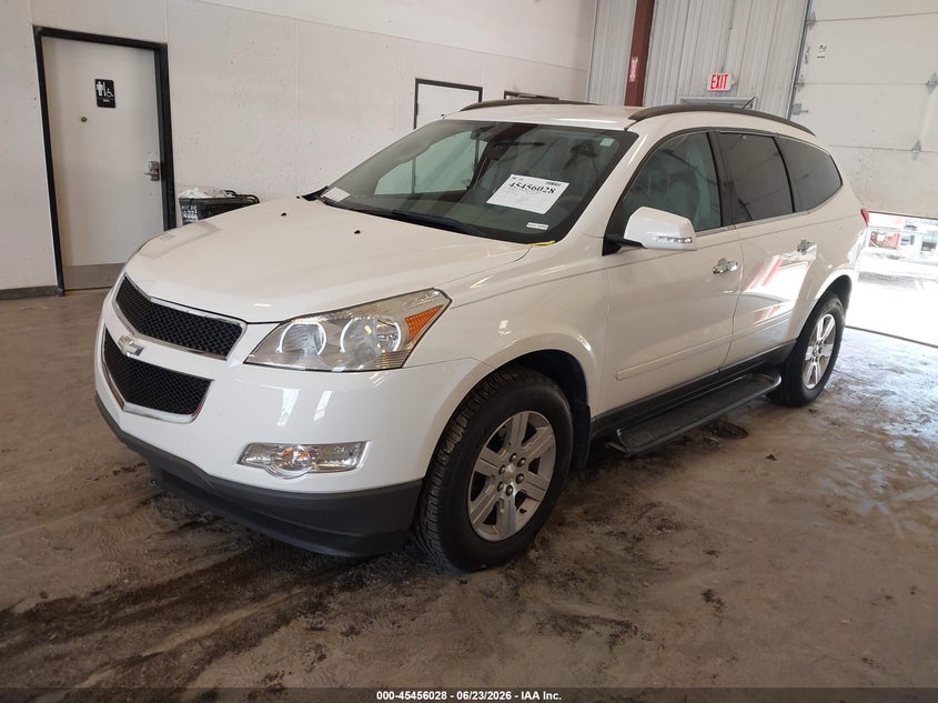 Vin: 1gnkrged0bj228376, lot: 45954142, chevrolet traverse lt w/1lt 20112