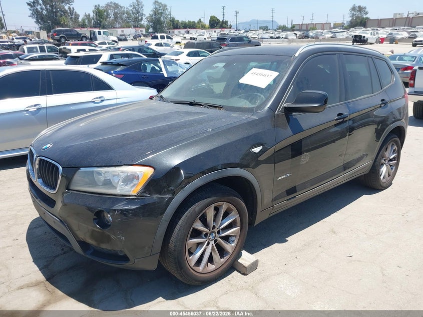 Vin: 5uxwx9c53e0d14655, lot: 45954150, bmw x3 xdrive28i 20142