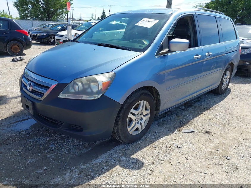 2005 Honda Odyssey Ex-L 5FNRL38675B090779 photo 1
