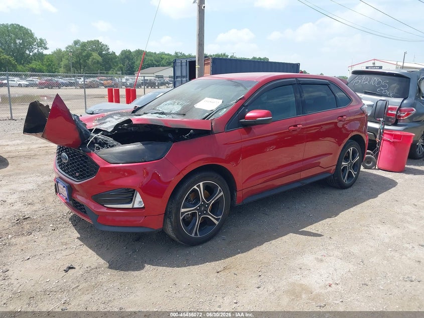 Vin: 2fmpk4ap4lba17569, lot: 45954185, ford edge st 20202