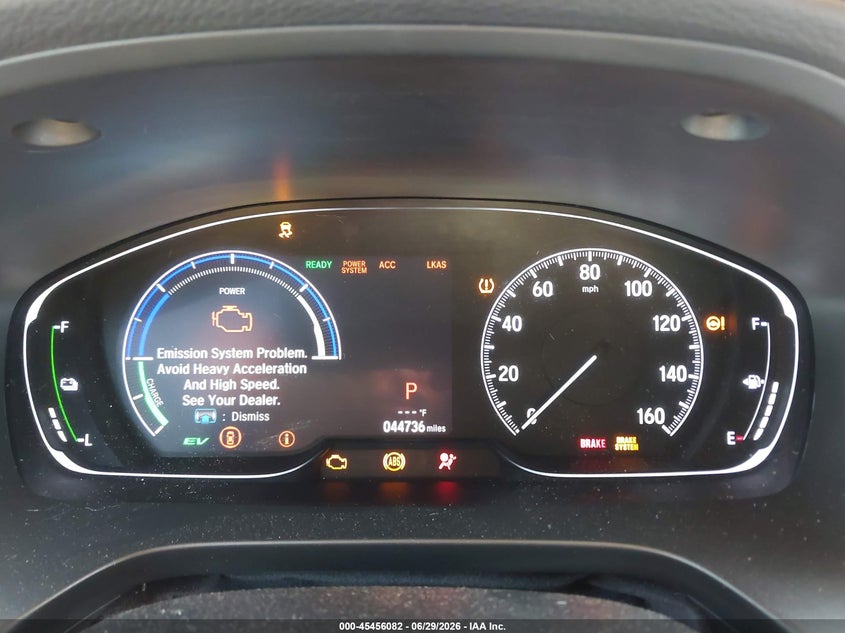 2022 Honda Insight Ex VIN: 19XZE4F59NE002556 Lot: 45456082