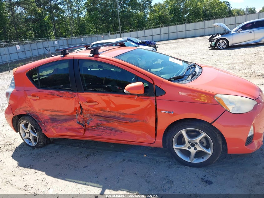 2013 Toyota Prius C Two VIN: JTDKDTB37D1054739 Lot: 45456107