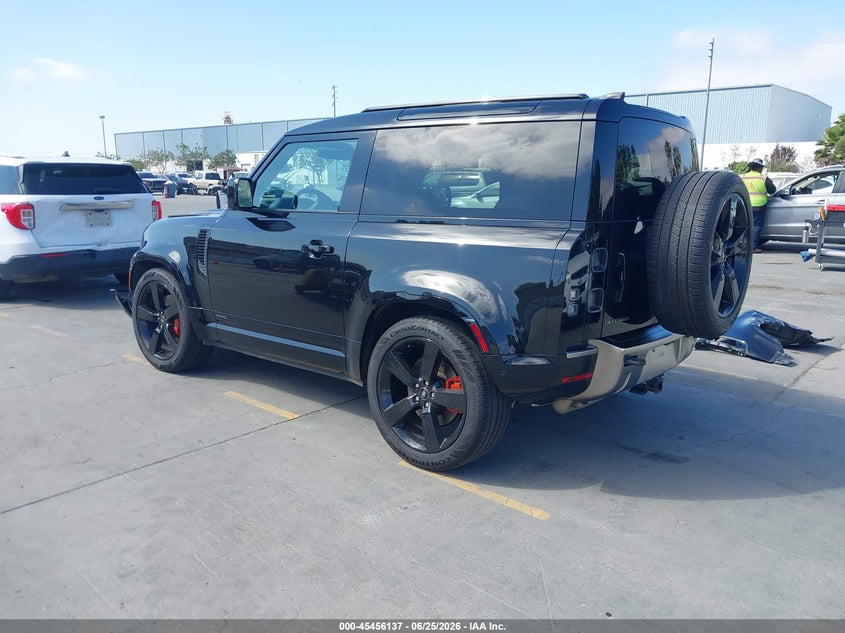 Vin: salex6ru8m2052876, lot: 45954250, land rover defender 90 x 20213
