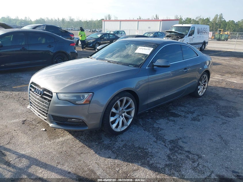 2014 Audi A5 2.0T Premium VIN: WAULFAFR4EA014182 Lot: 45456155