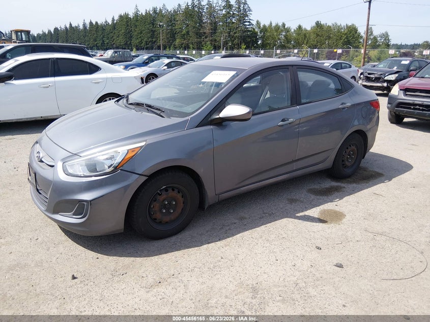 2016 Hyundai Accent Se KMHCT4AE1GU044304 photo 1