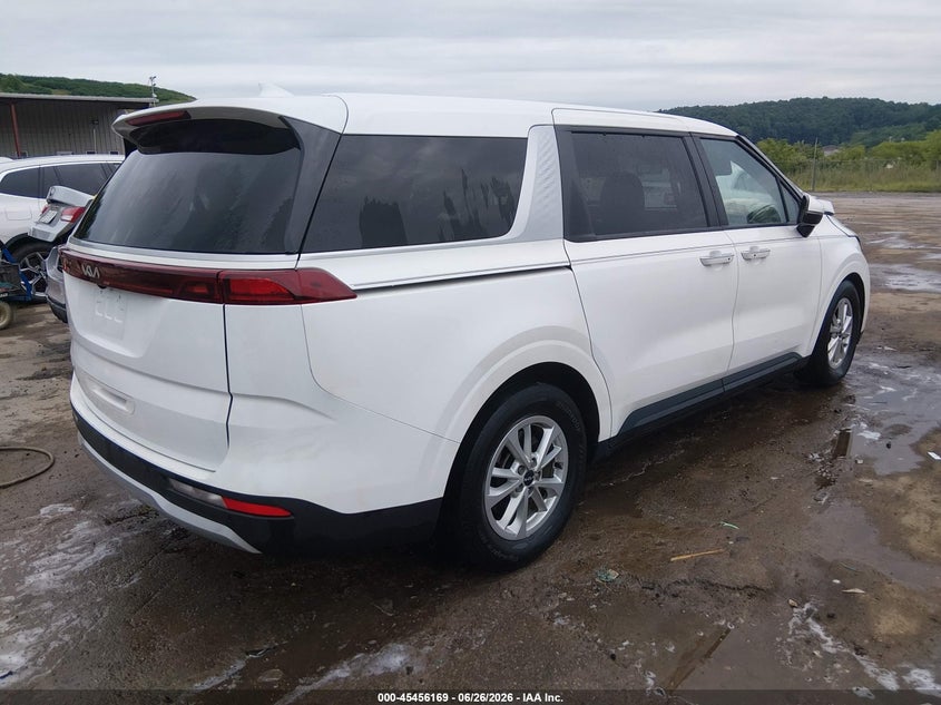 Vin: kndnb4h34p6227723, lot: 45954282, kia carnival mpv lx seat package 20234