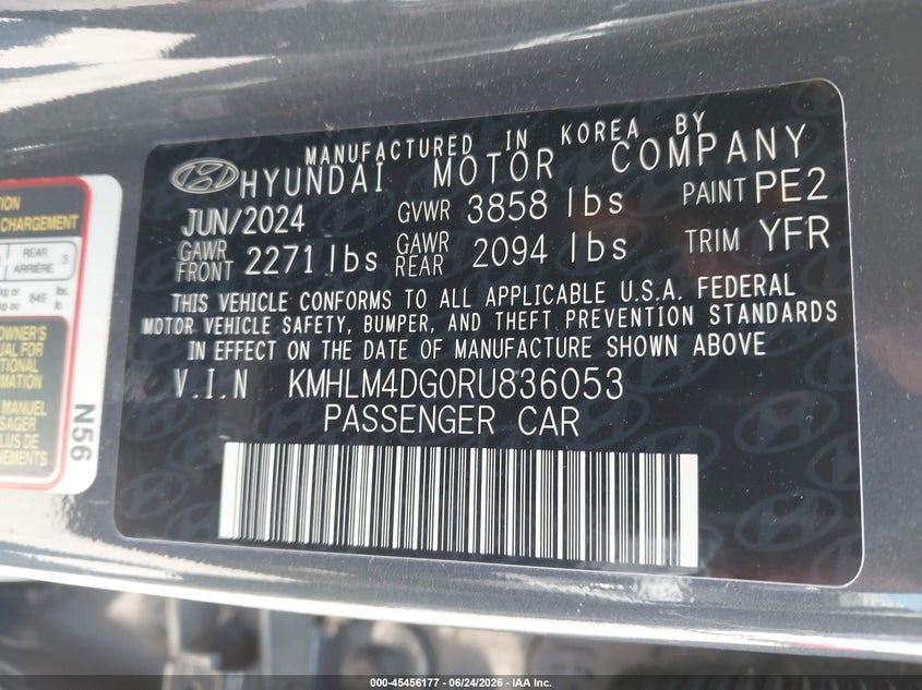 2024 HYUNDAI ELANTRA SEL — Photo 9