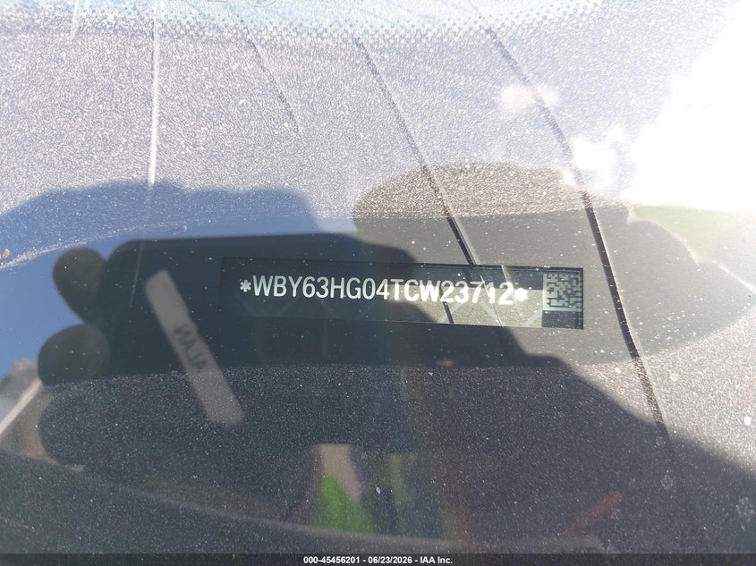 2026 BMW I5 Edrive40 VIN: WBY63HG04TCW23712 Lot: 45456201