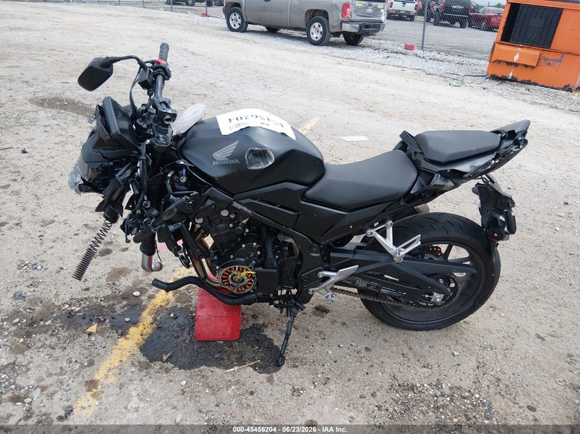 2025 Honda Cb500 F VIN: MLHPC7158S5100603 Lot: 45456204