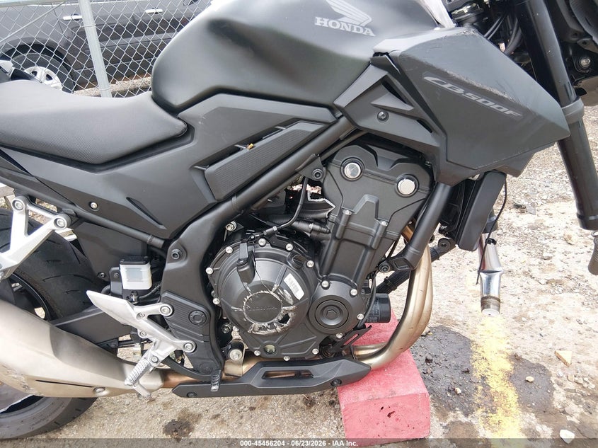 2025 Honda Cb500 F VIN: MLHPC7158S5100603 Lot: 45456204