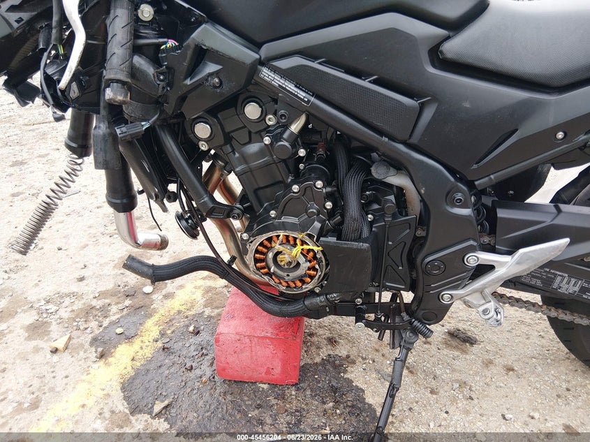 2025 Honda Cb500 F VIN: MLHPC7158S5100603 Lot: 45456204
