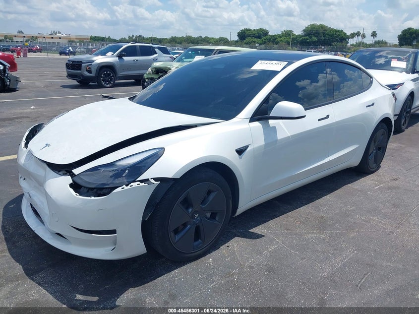 5YJ3E1EA2PF613898 2023 TESLA MODEL 3 REAR-WHEEL DRIVE photo 1