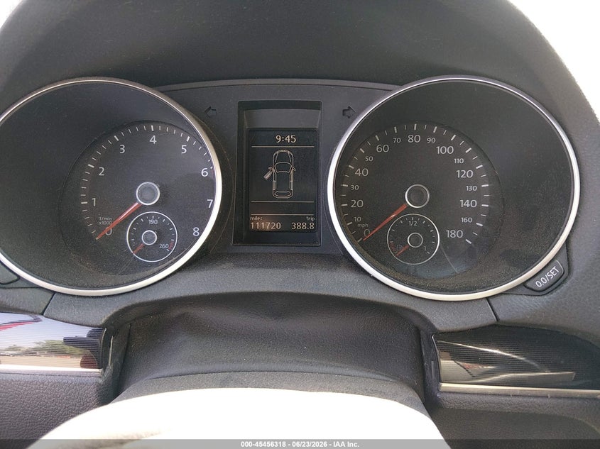 2011 Volkswagen Gti 2-Door VIN: WVWED7AJ6BW327223 Lot: 45456318