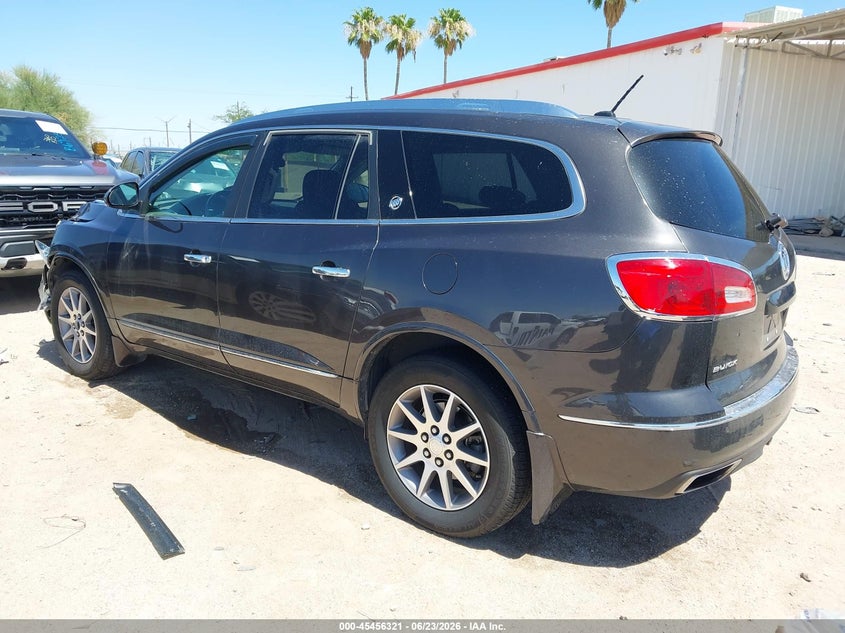 Vin: 5gakrbkd6fj143923, lot: 45954434, buick enclave leather 20153