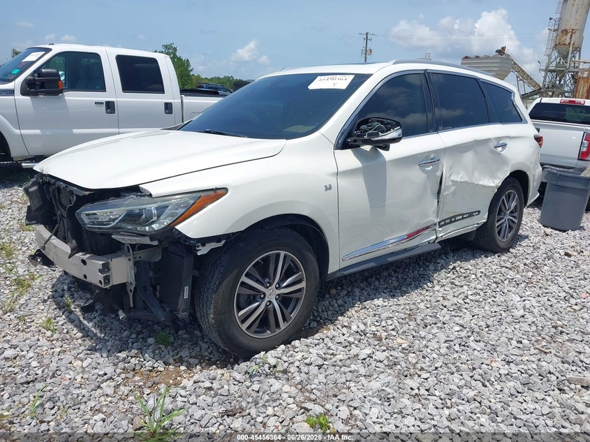 Vin: 5n1dl0mn1hc520521, lot: 45954477, infiniti qx60 20172