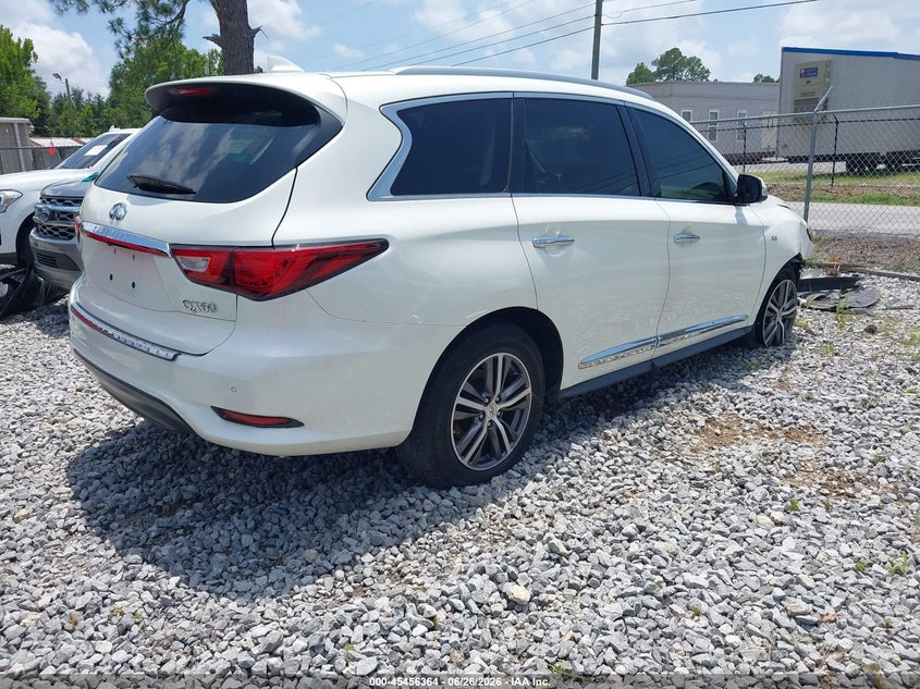 Vin: 5n1dl0mn1hc520521, lot: 45954477, infiniti qx60 20174