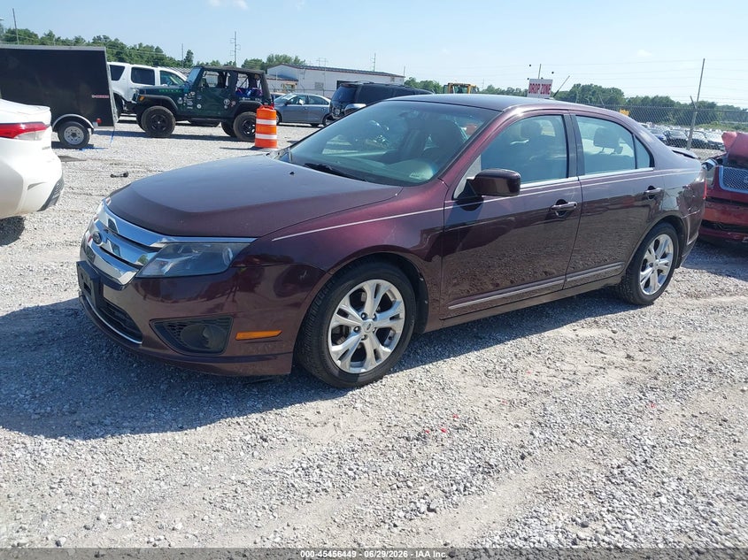 Vin: 3fahp0ha7cr309552, lot: 45954562, ford fusion se 20122