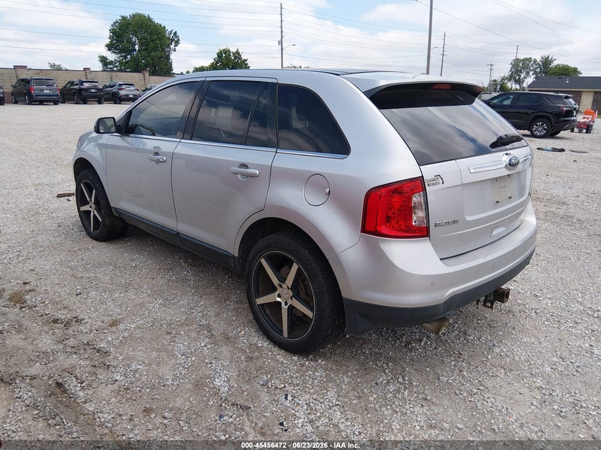 Vin: 2fmdk4kc8cba59578, lot: 45954585, ford edge limited 20123