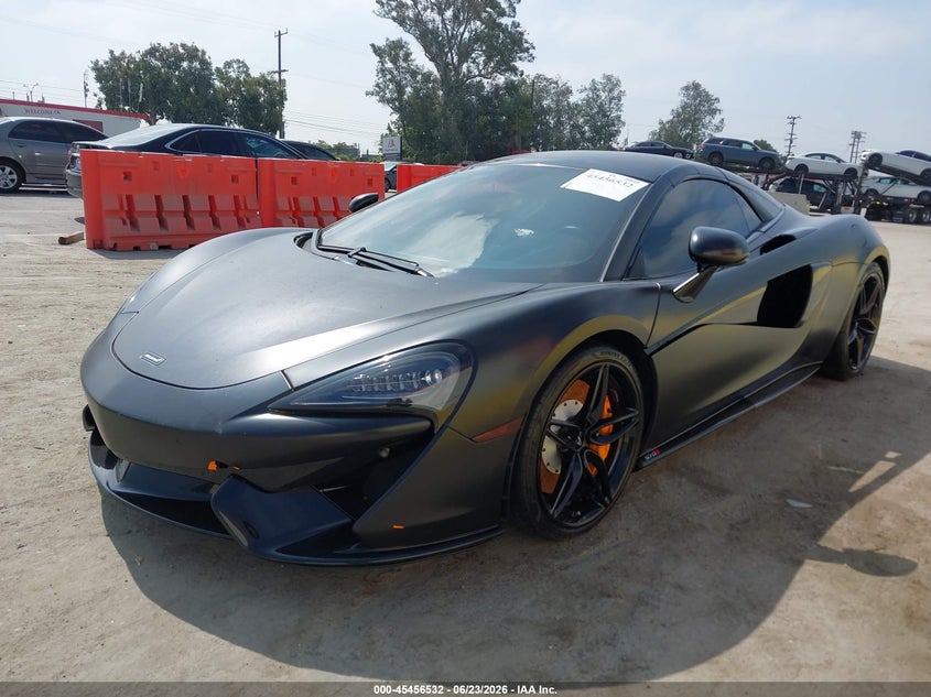 Vin: sbm13faaxlw009027, lot: 45954645, mclaren 570s 20202