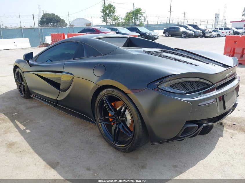 Vin: sbm13faaxlw009027, lot: 45954645, mclaren 570s 20203