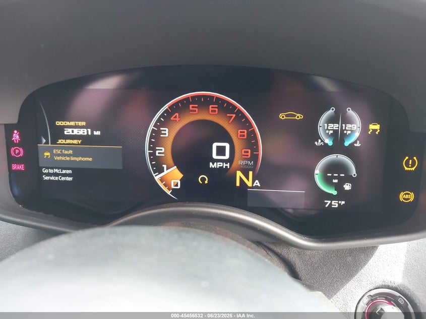 2020 Mclaren 570S VIN: SBM13FAAXLW009027 Lot: 45456532