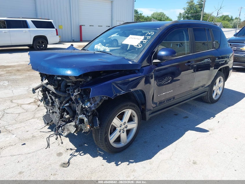 Vin: 1c4njcea7ed849483, lot: 45954655, jeep compass high altitude 20142