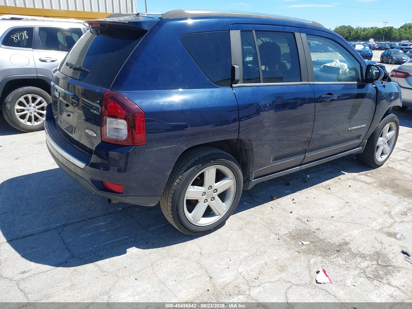 Vin: 1c4njcea7ed849483, lot: 45954655, jeep compass high altitude 20144