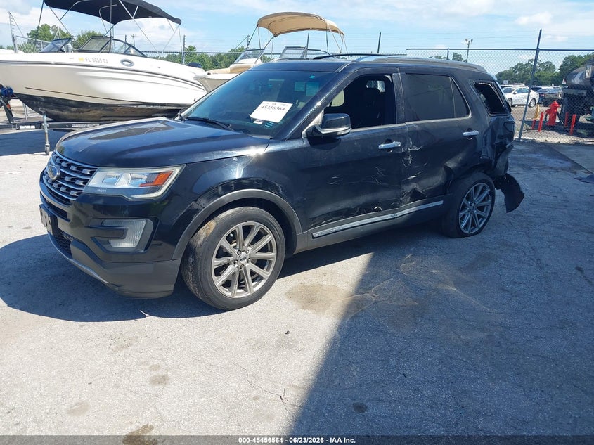 Vin: 1fm5k8f85ggc48575, lot: 45954677, ford explorer limited 20162