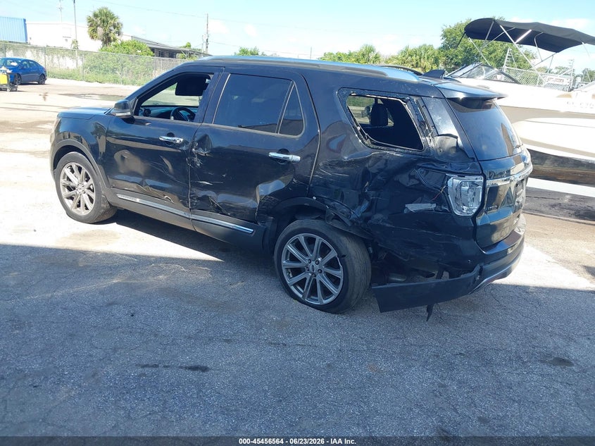Vin: 1fm5k8f85ggc48575, lot: 45954677, ford explorer limited 20163
