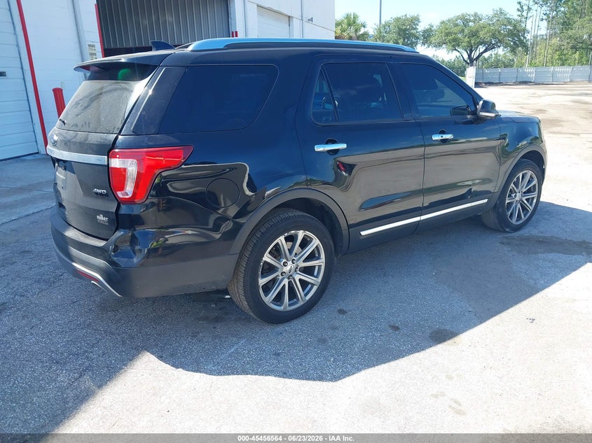 Vin: 1fm5k8f85ggc48575, lot: 45954677, ford explorer limited 20164