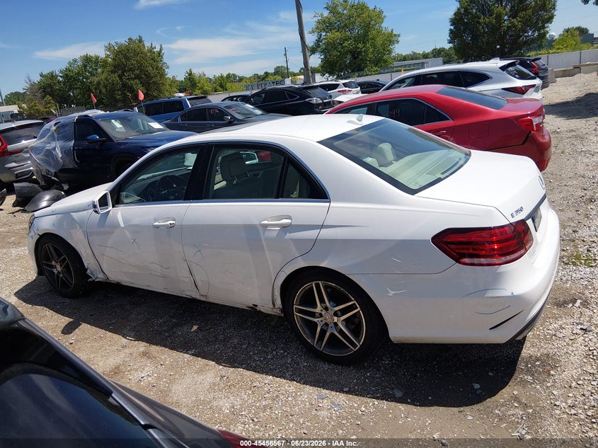 2014 MERCEDES-BENZ E-KLASSE SEDAN 3.5L V-6 DI, DOHC, VVT, 302HP