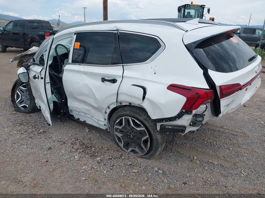 2022 HYUNDAI SANTA FE HYBRID auction photo 3