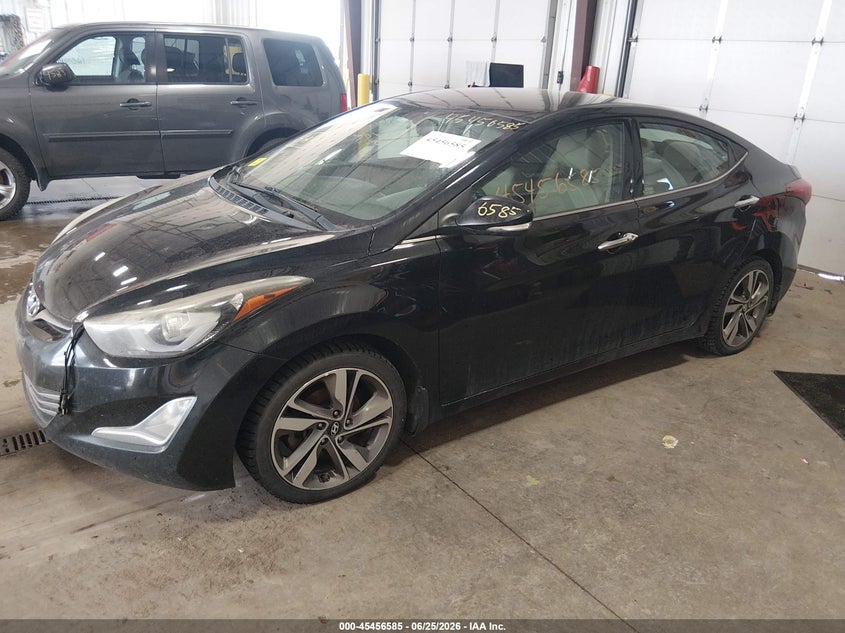 2016 Hyundai Elantra Limited 5NPDH4AE4GH789908 photo 1