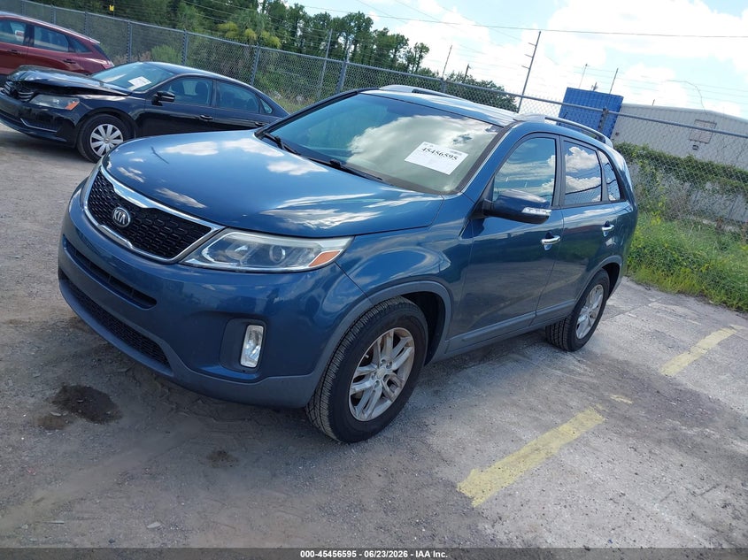2014 Kia Sorento Lx 5XYKT3A64EG504640 photo 1