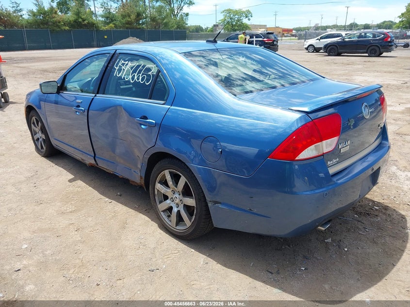 Vin: 3mehm0jg1ar639457, lot: 45954776, mercury milan premier 20103