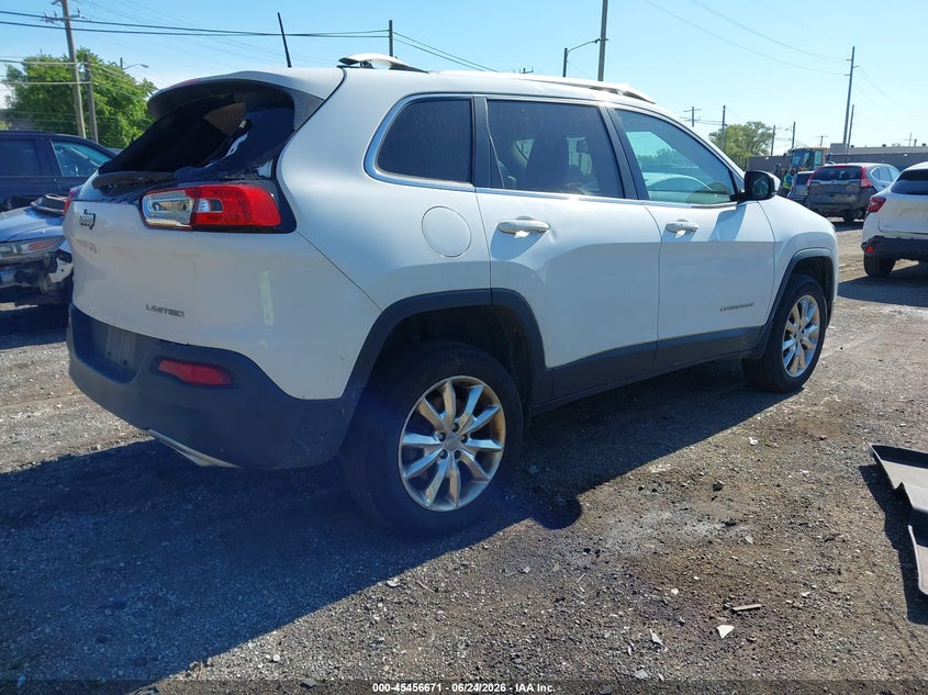 2016 JEEP CHEROKEE auction photo 4