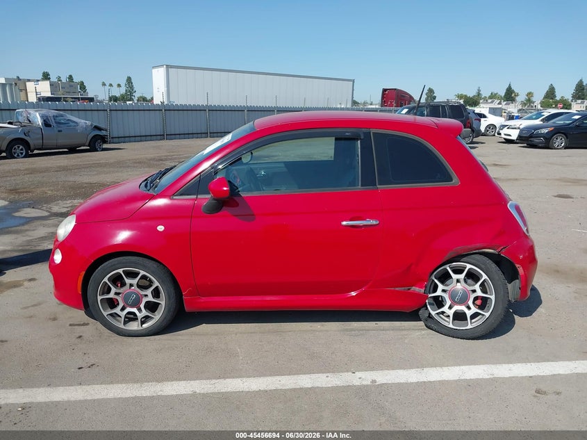 2015 Fiat 500 Sport VIN: 3C3CFFBR5FT539188 Lot: 45456694
