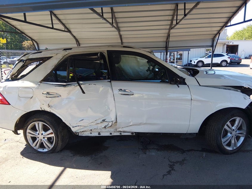 2013 Mercedes-Benz Ml 350 4Matic VIN: 4JGDA5HB2DA237439 Lot: 45456700